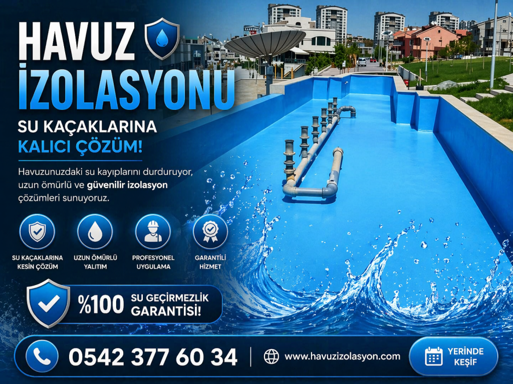 Başakşehir Havuz İzolasyonu